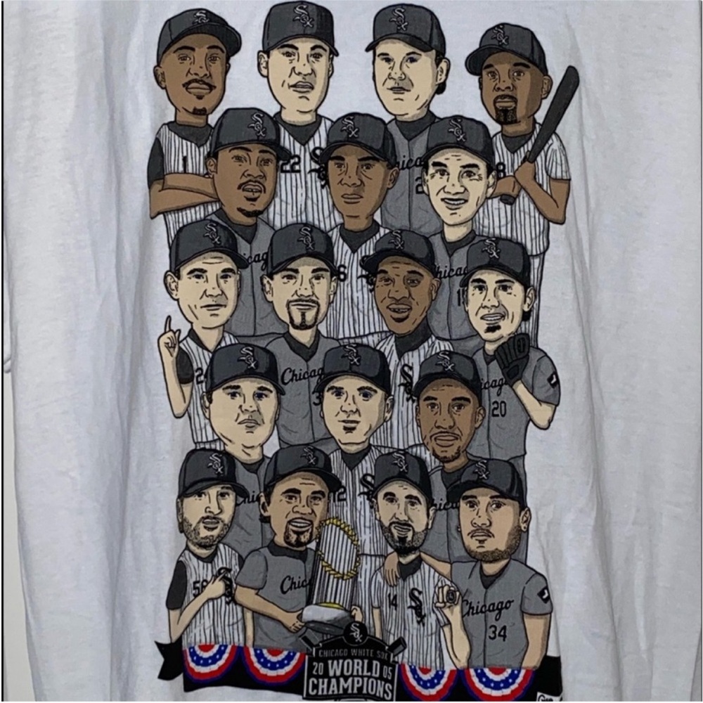 Chicago White Sox Character Graphic Men's Shirt.